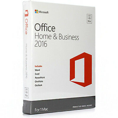 Office home and business 2016 for mac ipad